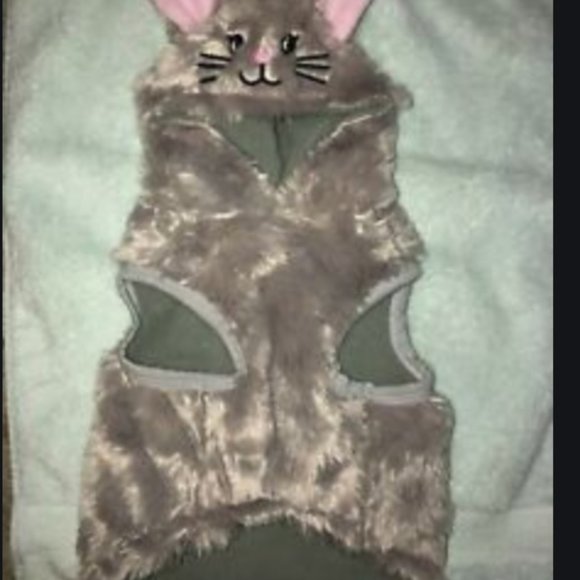 Bunny Rabbit sweater costume outfit dog cat pet size medium nwot - Picture 3 of 3